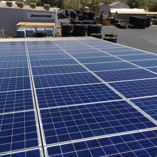 30kW solar system for Bridgestone Earthmover Tyres 30kW solar system for Bridgestone Earthmover Tyres