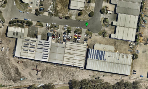 100kW solar array for Natex Engineering 100kW solar array for Natex Engineering