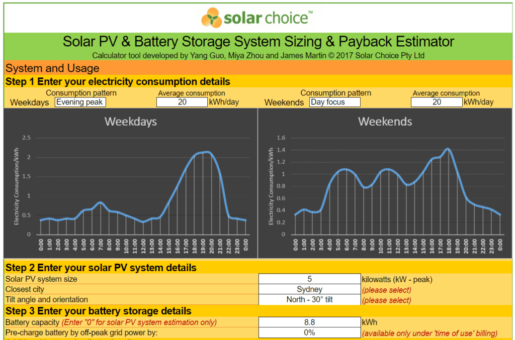 Improvements to our Solar Battery Sizing & Payback Calculator Solar Choice