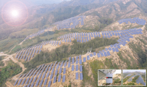 4.5 MW SAJ inverter solar farm in Shijiazhuang City, Hebei Province
