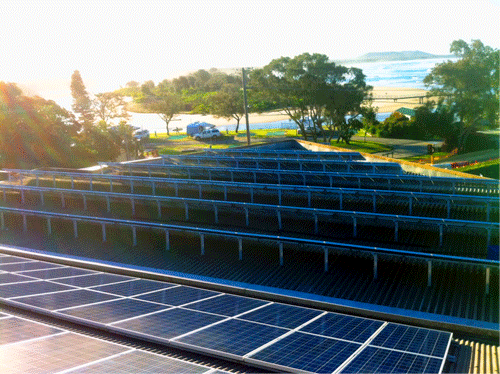 50kW solar PV system at Crescent Head