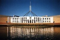 Parliament House on the water