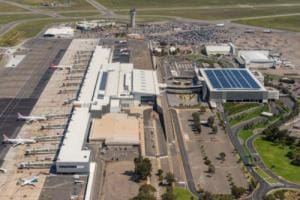 Adelaide Airport commerical solar panel installation