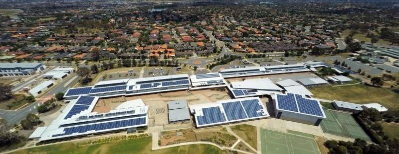Amaroo School 600kW Solar installation