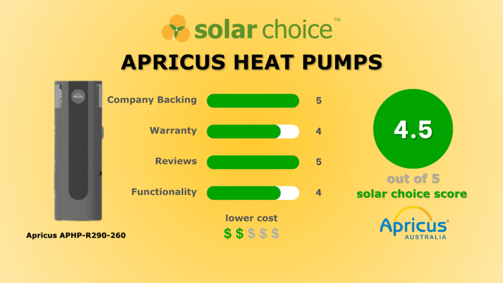 Apricus hot water heat pumps review