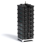 Aquion saltwater battery stack