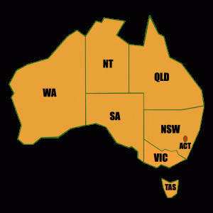 Australian Capital Territory Map
