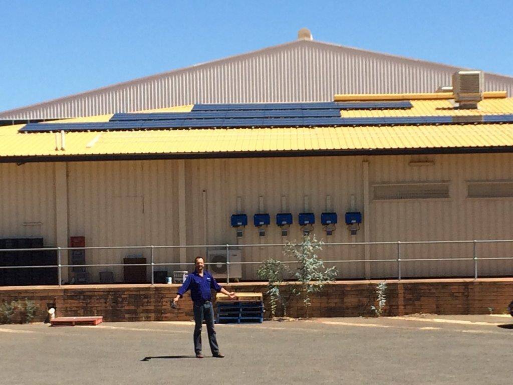 BHP Nickel West solar array 1
