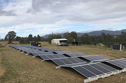 Ballasted Ground Mount Solar System