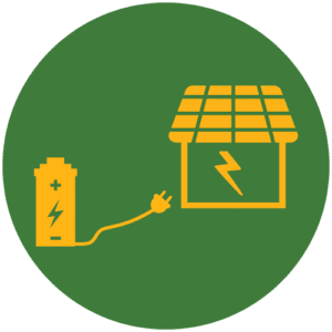 Solar battery retrofit image
