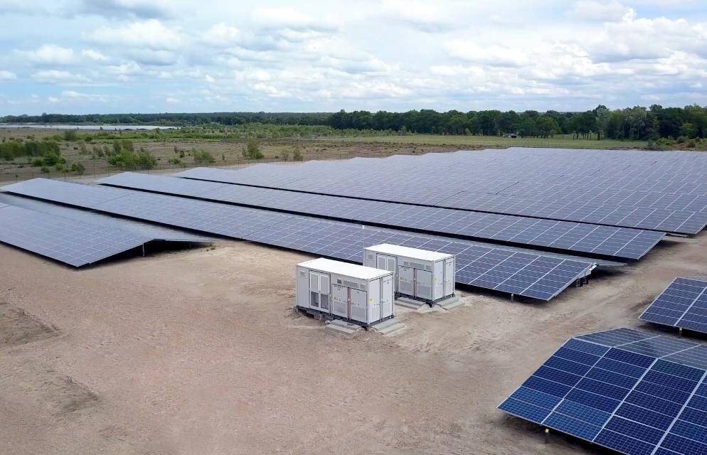 Benelux's Largest Solar Park with Sungrow 1500V Central Inverter Solutions