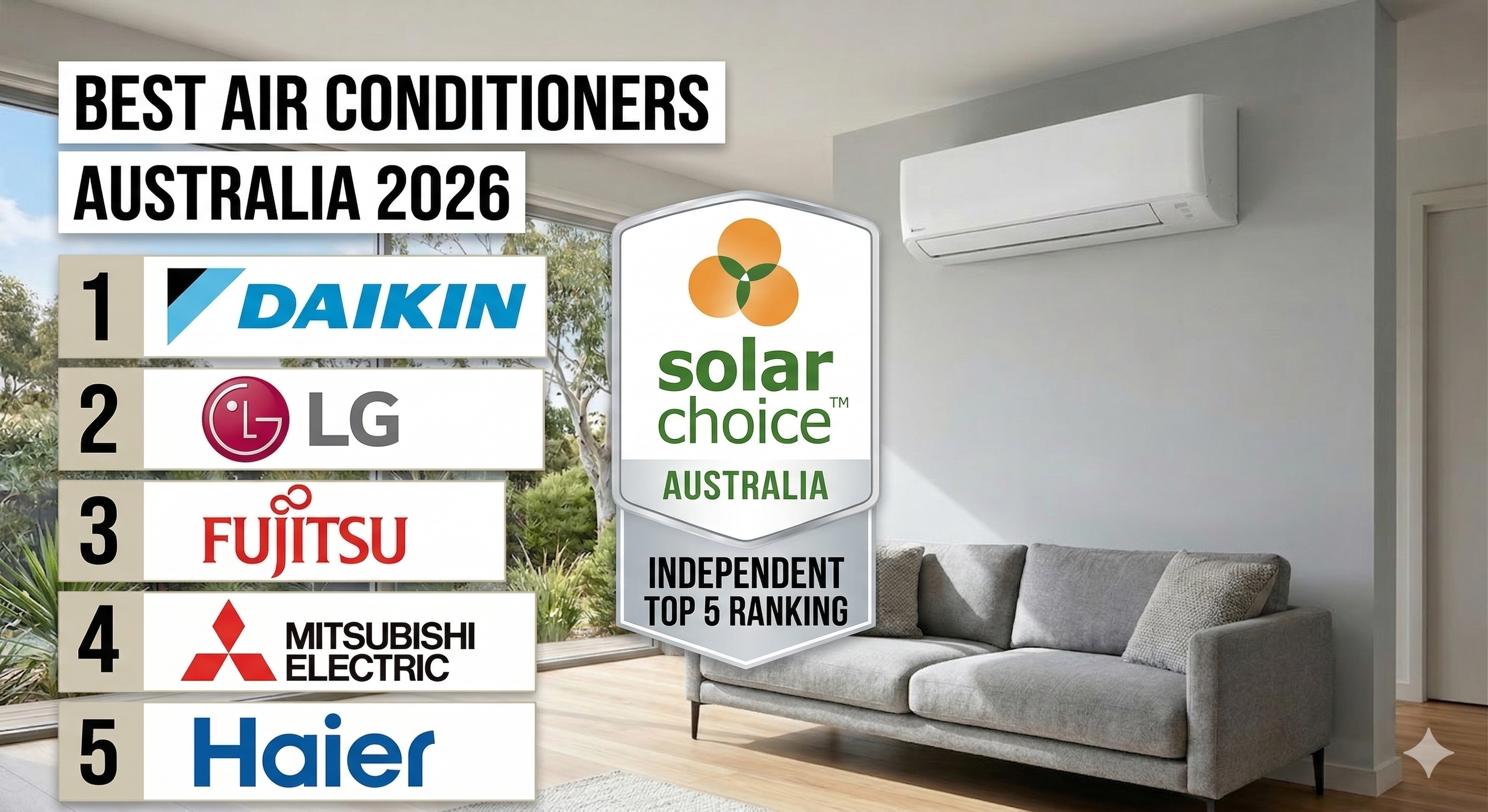 Best Split System Air Conditioners in Australia 2026