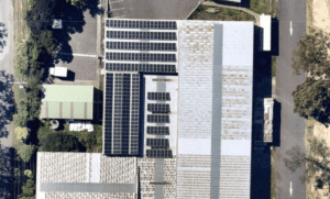 Big Watermelon commercial solar project utilising GE Solar inverters