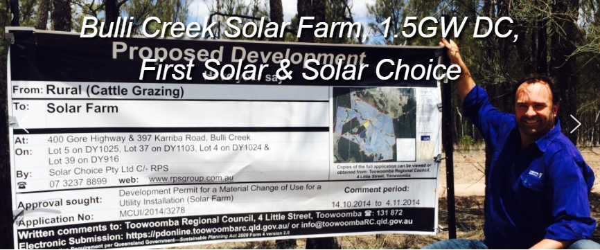 Bulli Creek Solar Farm 1.5GW