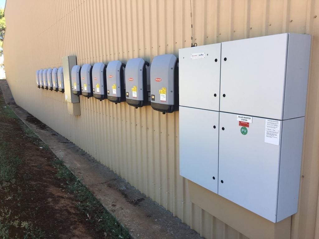 Inverter arrays at CSU