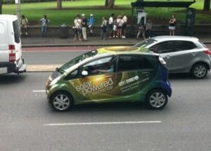 City of Sydney Solar Powered Electric Car