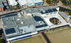 Club Sapphire Merimbula NSW 95kW solar array