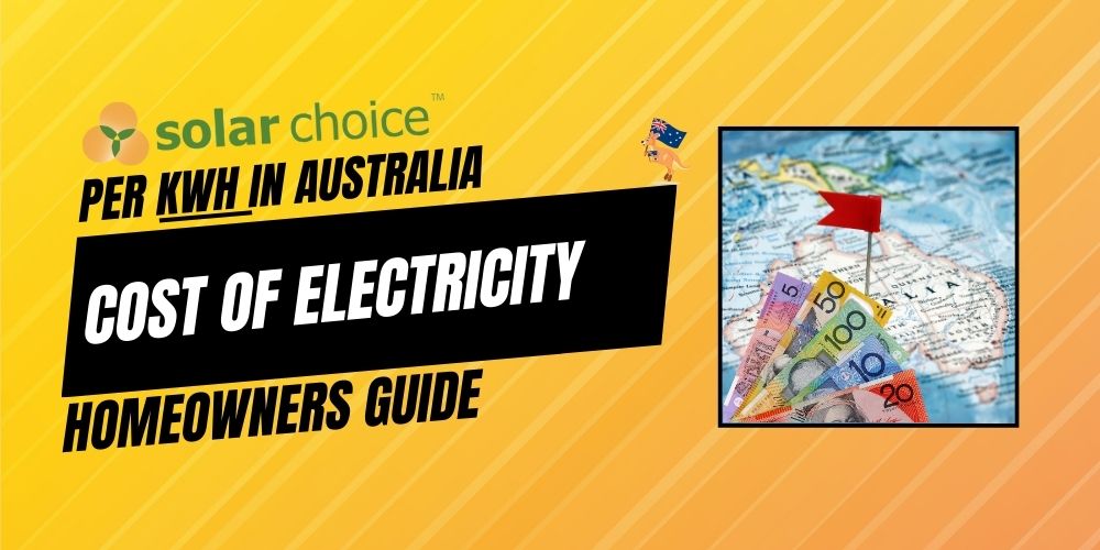 Cost per kWh in Australia