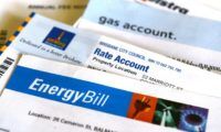 image of an energy bill