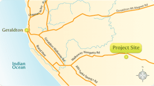 Greenough River Solar Farm Location