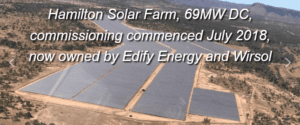 Hamilton Solar Farm 69MW