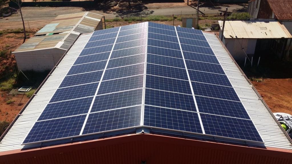 36kW for Kurrawang Aboriginal Christian Community outside Kalgoorlie, WA 36kW for Kurrawang Aboriginal Christian Community outside Kalgoorlie, WA
