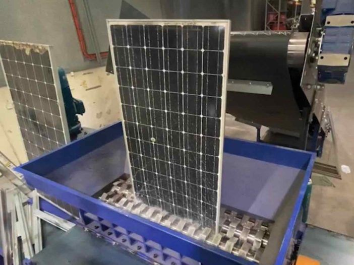 recycling solar panels