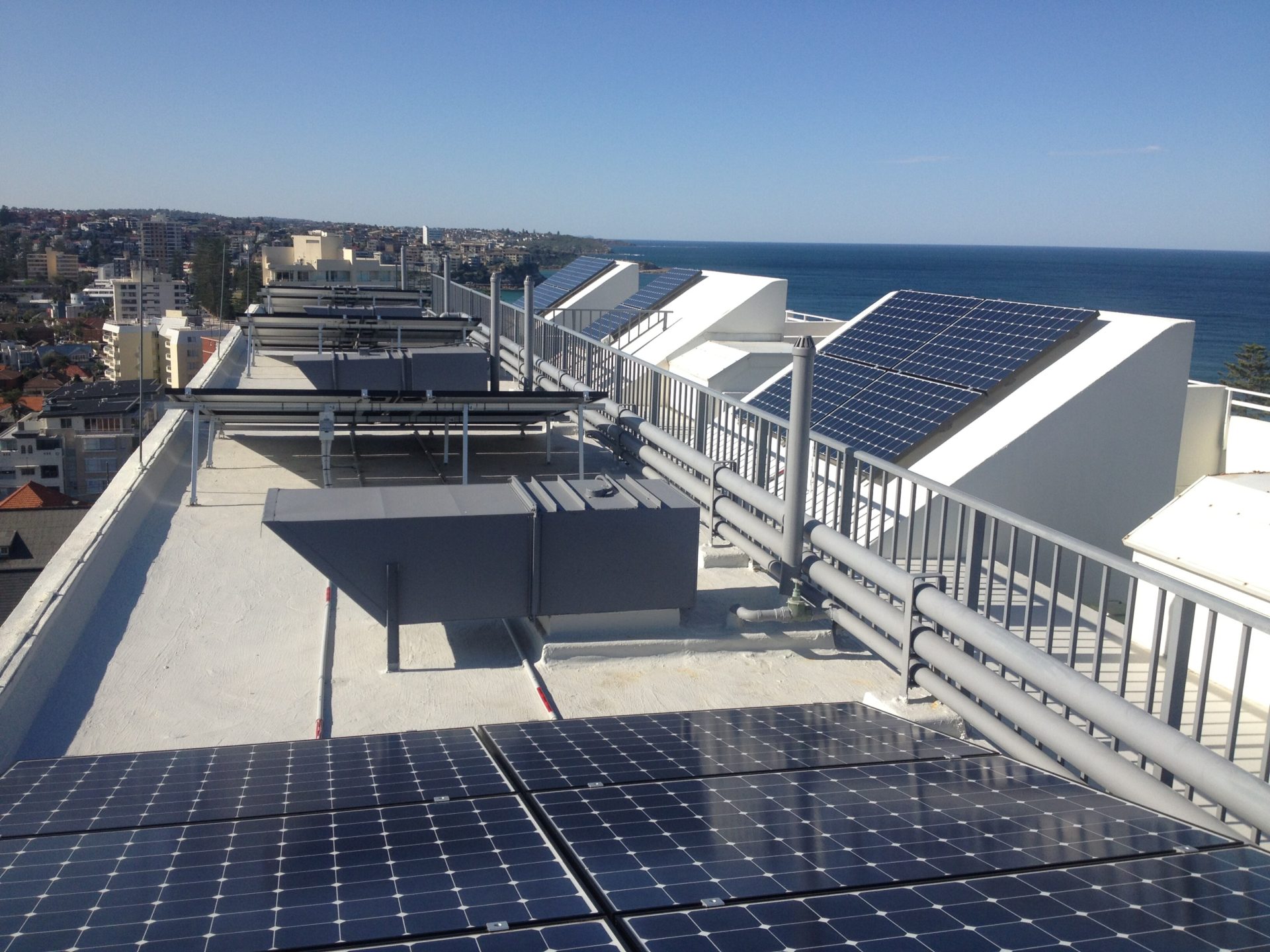 Solar power installed on strata building in Manly, NSW