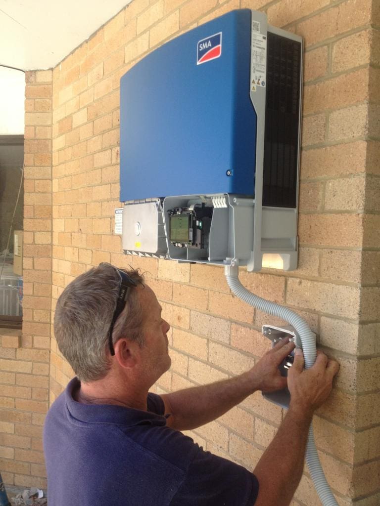 Manly Surf Club inverter installation