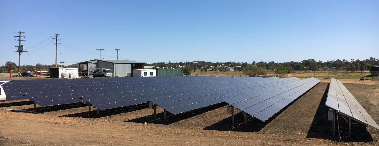 Mclean farms 280kW Ground mount solar