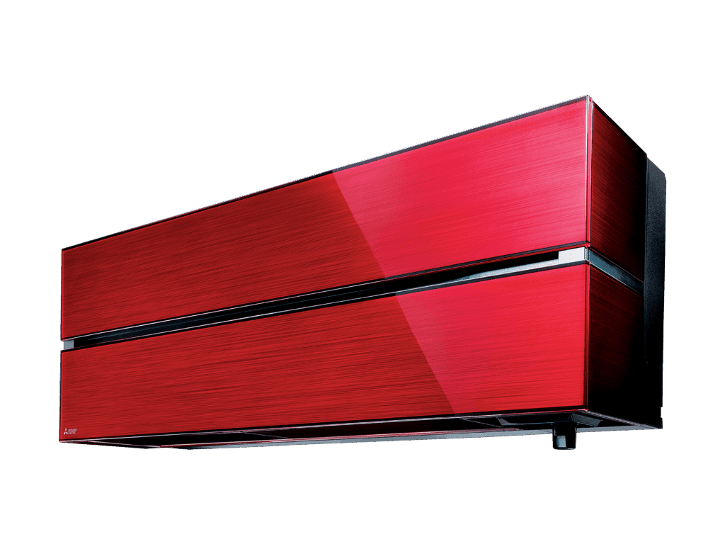 Mitsubishi Electric MSZ-LN Series Air Conditioner red