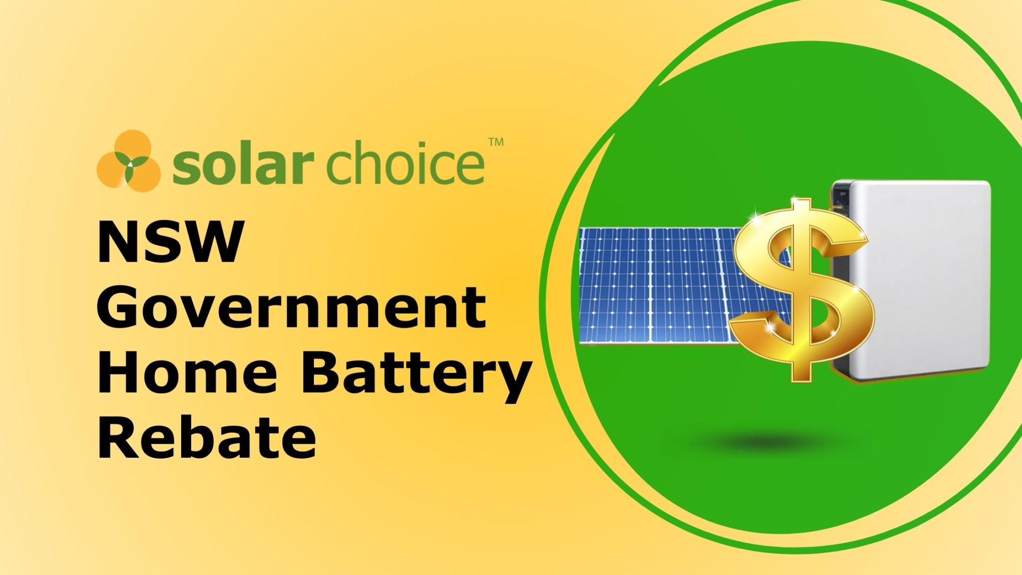 Guide to the NSW Government Home Battery Rebate Solar Choice