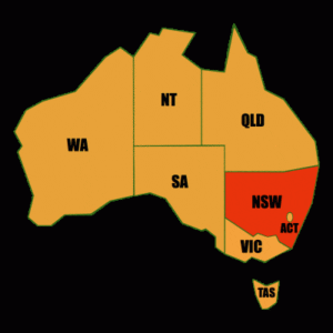 New South Wales Map