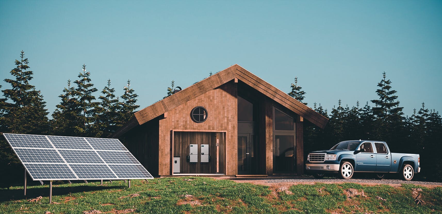 off grid solar home