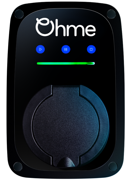Ohme ePod Ev charger wall mounted