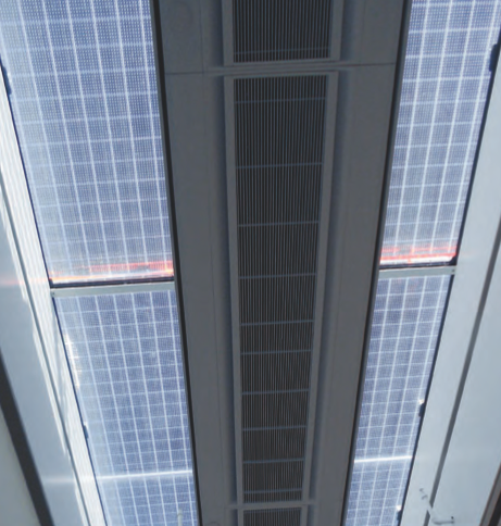 Onyx Solar BIPV skylight