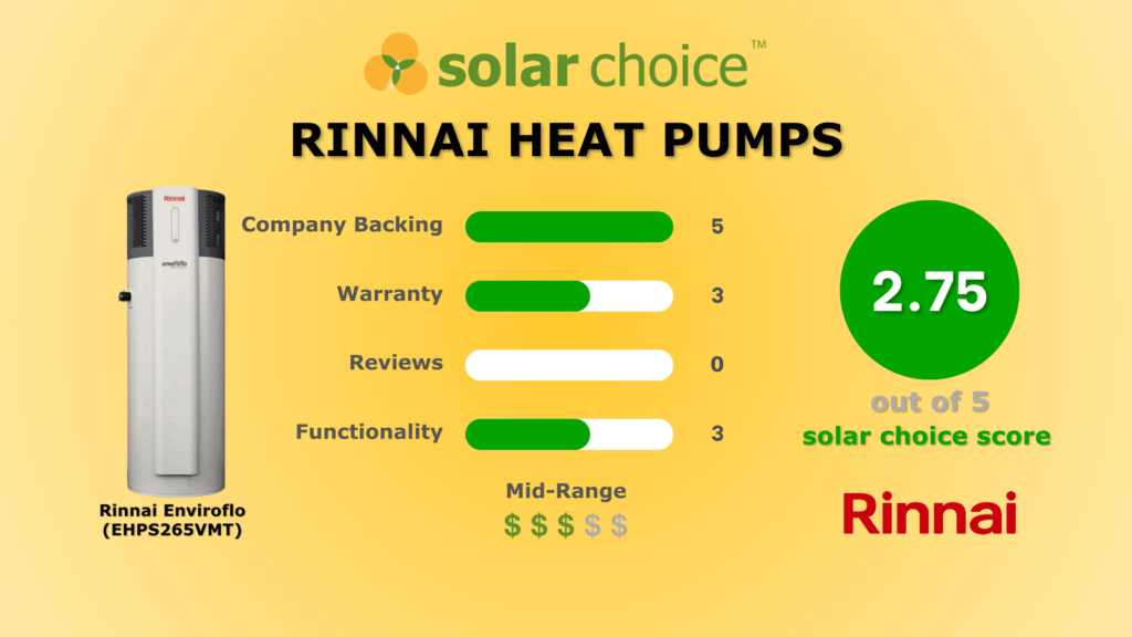 Rinnai HEAT PUMPS review