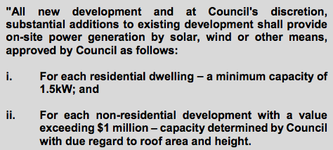 Rooftop Solar Requirement Nedlands WA