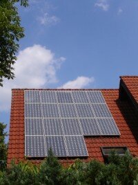 Rooftop solar panels