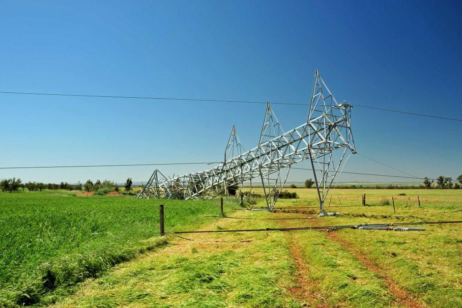SA downed transmission line