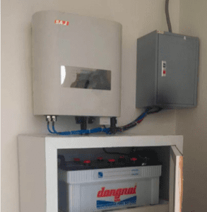 SAJ Hybrid H1 solar inverter with battery