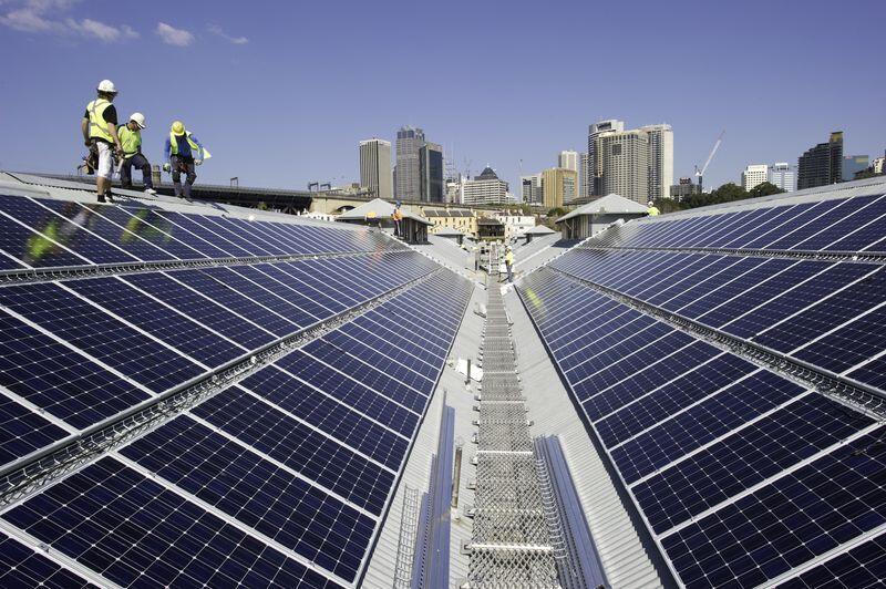 Sydney Theatre Company's 340kW array--Operational as of November 2010