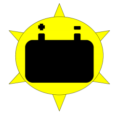 Solar PV battery storage