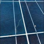 Solar panel snail trail