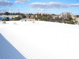 Solyndra Blacktown RSL roof paint