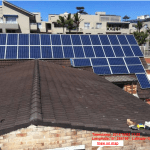 St Matthew's Manly solar array after
