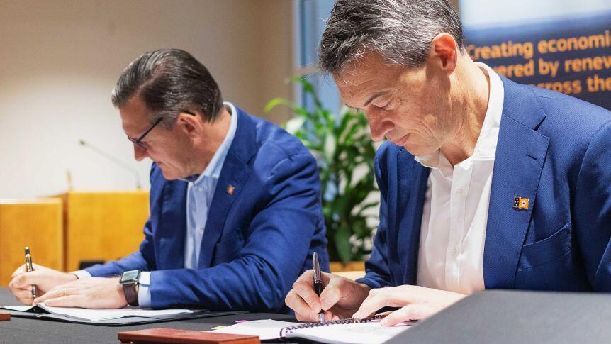 Sun Cable project NT 10GW signed agrement