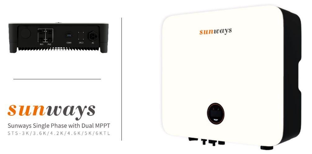 Sunways single phase inverters banner