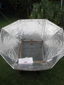 Solar Oven at Sustainable house day