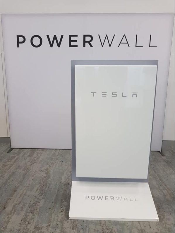 Tesla Powerwall 2 at exhibition